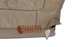 2002 Ford F150 Lariat Driver Side Bottom Replacement Leather Seat Cover TAN