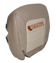 Load image into Gallery viewer, 2005 Ford Expedition Passenger Bottom PERFORATED Leather Seat Cover 2 TONE TAN