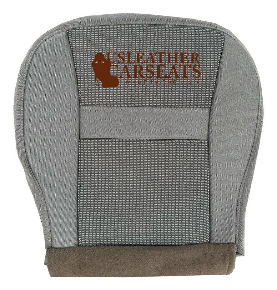 2007 for Dodge Ram 1500 SLT SINGLE-CAB-Driver Side Bottom Cloth Seat Cover Tan