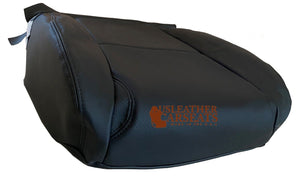 For 2006 2007 2008 Lexus GS350 Driver Bottom Perforated Leather Seat Cover Black