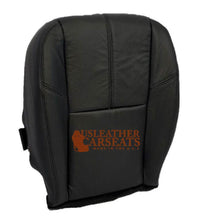 Load image into Gallery viewer, 2007-2013 Chevy Avalanche Silverado Passenger Side Bottom Vinyl Seat Cover Black