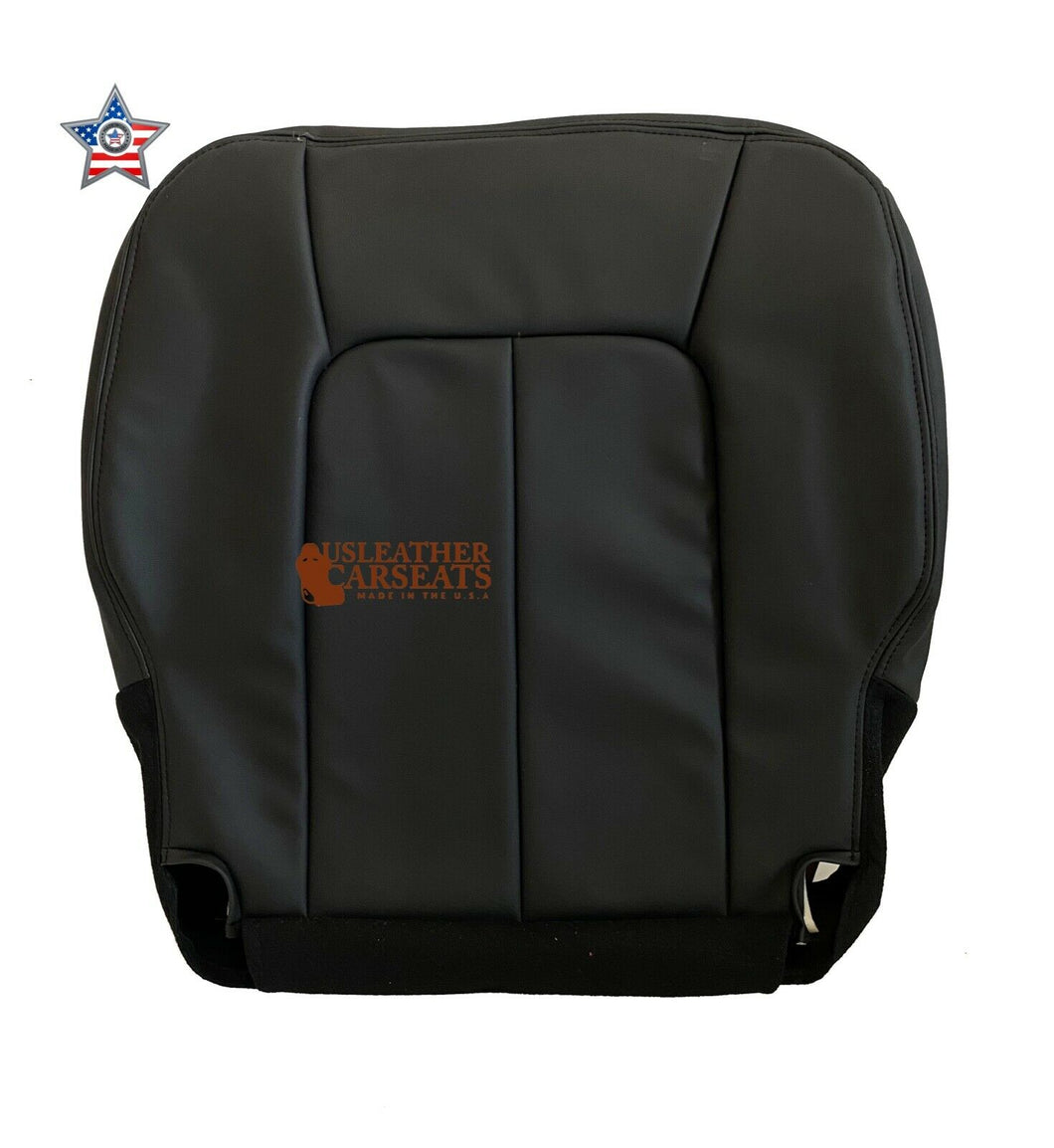 1998-999 Fits Dodge Durango, Passenger Bottom Synthetic Leather Seat Cover dark gray