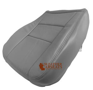 Fits 2000 To 2004 Toyota Sequoia Tundra driver Bottom Seat Cover leather Gray