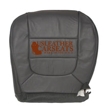Load image into Gallery viewer, 2001 Ford F150 Lariat Driver Side Bottom Replacement Leather Seat Cover Gray