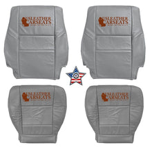 Load image into Gallery viewer, Fits 2000 To 2004 Toyota Sequoia Tundra Full Front OEM Vinyl Seat Covers Gray