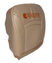Load image into Gallery viewer, 2000-2002 Ford E250 Chateau XLT Driver Bottom Vinyl Perforated Seat Cover Tan