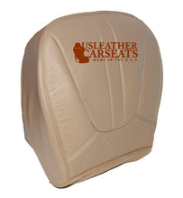 Load image into Gallery viewer, 2000 2001 2002 Ford Expedition Driver Bottom Leather Seat Cover Parchment Tan