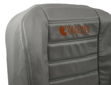 Load image into Gallery viewer, 03-07 Hummer H2 -Driver Side Bottom Synthetic Leather Seat Cover Gray WHEAT