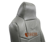 Load image into Gallery viewer, 2002 Ford Excursion Limited Driver Lean Back Replacement Leather Seat Cover Gray