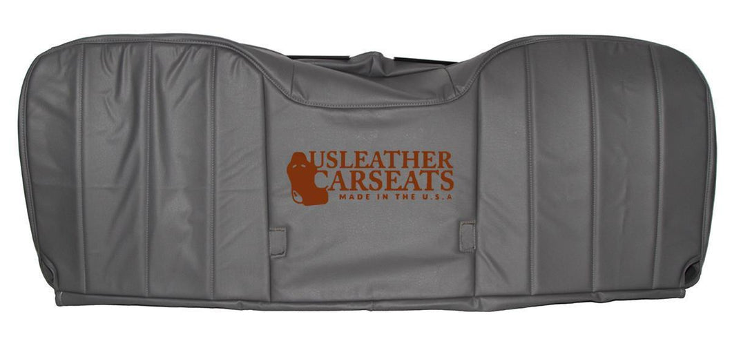 1999 2000 2001 Dodge Ram Front 40/20/40 Split Bench Bottom Vinyl Seat Cover Gray