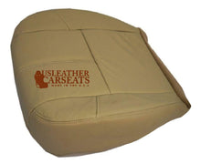 Load image into Gallery viewer, 2007-2012 2013 2014 GMC Yukon Tahoe Sierra Driver Bottom Leather Seat Cover TAN