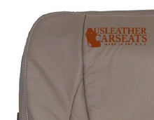 Load image into Gallery viewer, 2002 2003 Fits Dodge Ram Laramie Driver Bottom Synthetic Leather Seat Cover Taupe Tan