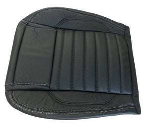2010-2014 Ford Mustang GT Convertible Driver Bottom Black LEATHER Seat Cover