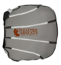Load image into Gallery viewer, 1999-2002 Chevy Work Truck Driver Bottom Synthetic Leather Seat Cover Dark Gray