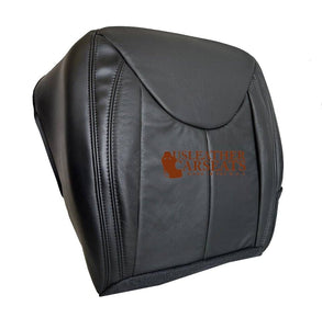 2013-2017 Fits Jeep Wrangler Sahara -Driver Side Bottom Leather Seat Cover Black