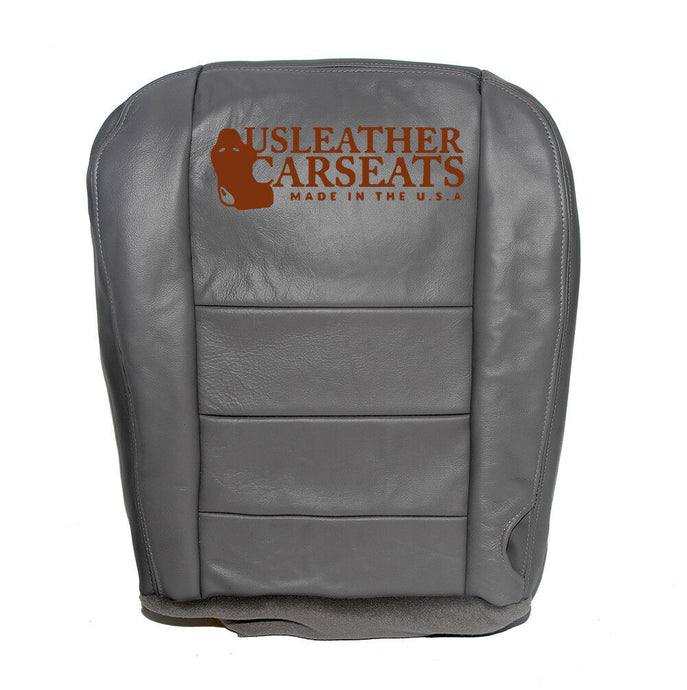 2003 2004 2005 Ford F-250 F-350 Lariat Driver - Bottom Leather Seat Cover Gray