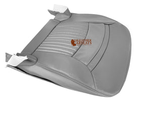 97-2004 Chevy Corvette SPORT passenger Bottom Perforated Leather Seat Cover Gray