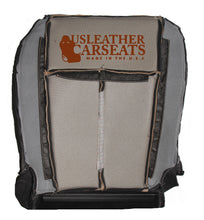 Load image into Gallery viewer, 2007 Ford Expedition Driver &amp; passenger Bottom Leather Seat Cover 2 tone Tan