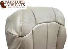 Load image into Gallery viewer, 2001 Cadillac Escalade Driver Side . Bottom Perforated Leather Seat Cover Shale