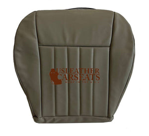 2006 Jeep Grand Cherokee Laredo Driver Bottom Synthetic Leather Seat Cover Khaki