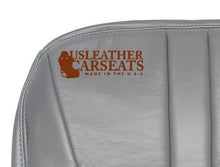 Load image into Gallery viewer, 1997-2001 2002 Ford Expedition Eddie Bauer Driver Bottom Vinyl Seat Cover Gray