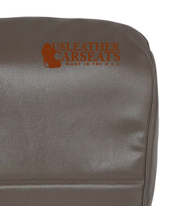 2008 2009 2010 Ford F250 F350 Work Truck XL Driver Bottom Vinyl Seat Cover Gray