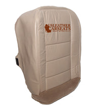 Load image into Gallery viewer, 2002 2004 2005 2007 Ford F250 F350 Lariat Driver Bottom Leather Seat Cover Tan