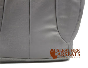 98-02 Fits Dodge Ram 2500 SLT -Driver Side Bottom Synthetic Leather Seat Cover GRAY