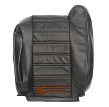 Load image into Gallery viewer, 2005 Hummer H2 Driver Side Lean Back Replacement Leather Seat Cover Black