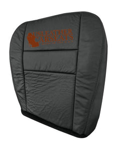 2010-2012 Ford Escape XLT, XLS Driver Bottom Synthetic Leather Seat Cover Black