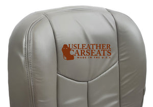 2003-2007 Cadillac Escalade Passenger Bottom Replacement Leather Seat Cover Gray
