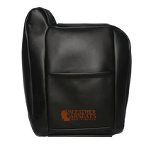 Load image into Gallery viewer, 2005 Hummer H2 Driver Side Lean Back Replacement Leather Seat Cover Black