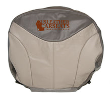 Load image into Gallery viewer, 2002 GMC Yukon Sierra XL SLT Front Driver Side Leather Seat Cover 2 Tone Special