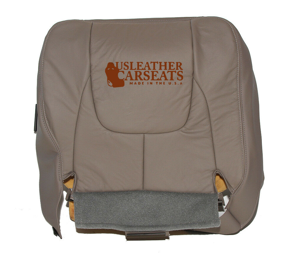 2002 Fits Dodge Ram Laramie Driver SIde Bottom Synthetic Leather Seat Cover Taupe Tan