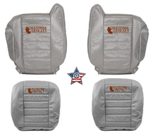 Load image into Gallery viewer, 2003-2007 Hummer H2 Full front Genuine Leather Seat Cover Wheat Gray