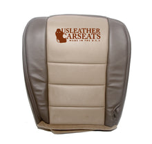 Load image into Gallery viewer, 2002 2003 2004 Ford Excursion Passenger Bottom - Leather Seat Cover - 2 Tone Tan