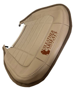 1992 Fits  Jeep Cherokee Briarwood Full Front Leather Seat Cover Tan