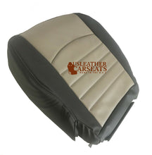 Load image into Gallery viewer, 2009 2010 Fits Dodge Ram 1500 2500 SLT Driver Bottom Vinyl Seat Cover 2 Tone Gray