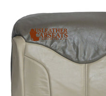Load image into Gallery viewer, 2002 GMC Sierra Denali Quadrasteer AWD Driver Lean Back Leather Seat Cover 2Tone