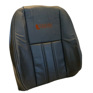 08-11 Fits Chrysler Town&Country Driver Lean Back Leather Perf Vinyl Seat Cover Black
