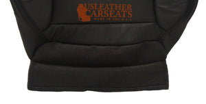 2001-2003 Ford F150 F250 F350 F450 Lariat Driver Bottom Leather Seat Cover Black