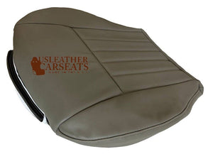 2006 Jeep Grand Cherokee Laredo Driver Bottom Synthetic Leather Seat Cover Khaki