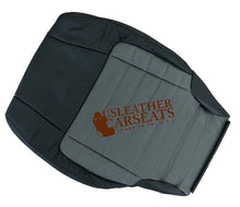 Load image into Gallery viewer, 2002 For Harley Davidson Driver Lean Back 2nd-row Leather Seat Cover 2 Tone Gray