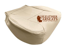 Load image into Gallery viewer, 2000-2004 Fits TOYOTA TUNDRA Driver &amp; Passenger Bottom Leather Seat Covers Tan