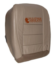 Load image into Gallery viewer, 2004-2005 2006 07 Ford F250 F350 Lariat Full Front Seats leather Seat Covers Tan