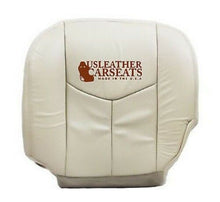 Load image into Gallery viewer, 2003-2007 Cadillac Escalade Driver Bottom Synthetic Leather Seat Cover Shale