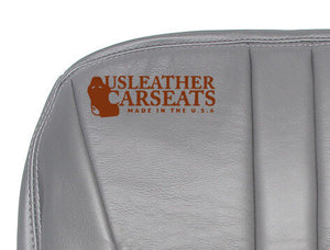 1997 Ford Expedition Eddie Bauer Driver & Passenger Bottom Vinyl Seat Cover Gray