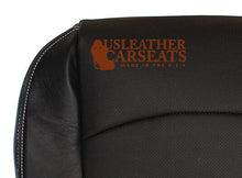 Load image into Gallery viewer, 2009-2012 Fits Dodge Ram Laramie Passenger Side Bottom Leather Seat Cover Dark Gray