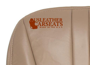 2001 2002 Ford Expedition Eddie Bauer Passenger Bottom Leather Seat Cover Tan