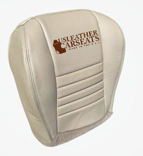 Load image into Gallery viewer, 2002 Ford Mustang GT Driver &amp; Passenger Bottom Leather Seat Cover TAN